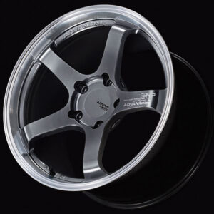 advan gt beyond wheel (concave 2) 18x9.0 / offset +51 / 5x100 (machining & hyper platinum black)