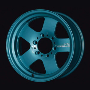 advan gt heavy duty wheel 17x8.0 / offset +20 / 6x139.7 (racing turquoise)