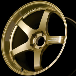advan gt premium wheel 20x10.0 / offset +35 / 5x114.3 (racing gold metallic)