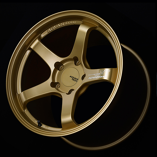 advan gt wheel for porsche 18x10.0 / offset +60 / 5x130 (racing gold metallic) advan gt wheel for porsche 18x10.0 / offset +60 / 5x130 (racing gold metallic)