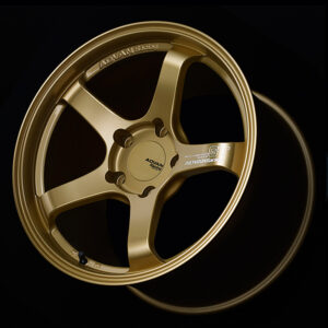 advan gt wheel for porsche 18x12.0 / offset +47 / center lock (racing gold metallic)