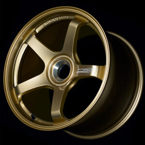 advan gt wheel for porsche 20x9.5 / offset +45 / center lock (racing brass gold)