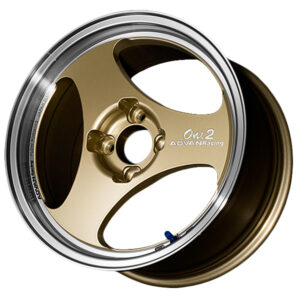 advan oni2 wheel 14x7.0 / offset +30 / 4x100 (machining & champagne gold)