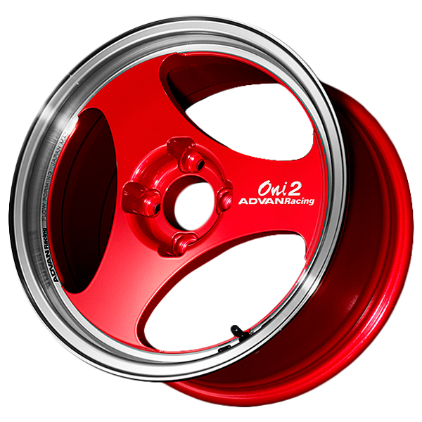advan oni2 wheel 15x5.5 / offset +45 / 4x100 (machining & racing candy red) advan oni2 wheel 15x5.5 / offset +45 / 4x100 (machining & racing candy red)
