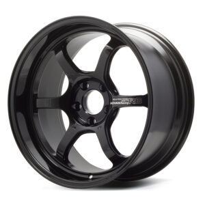 advan racing r6 wheel 18x10.5 / offset +15 / 5x114.3 (racing titanium black)