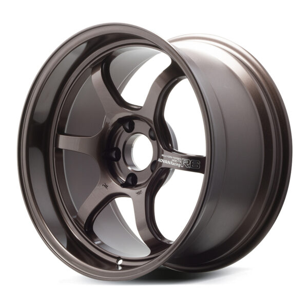 Advan Racing R6 Wheel – 18×9.5 / Offset +5 / 5×114.3 (Racing Copper ...