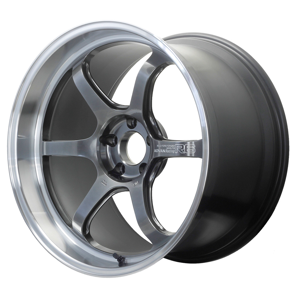 advan racing r6 wheel 20x11.0 / offset +15 / 5x114.3 (machining & racing hyper black) advan racing r6 wheel 20x11.0 / offset +15 / 5x114.3 (machining & racing hyper black)