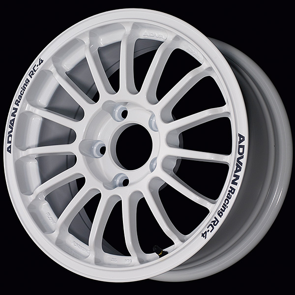 advan rc 4 wheel 15x6.5 / offset +38 / 4x100 (rally white) advan rc 4 wheel 15x6.5 / offset +38 / 4x100 (rally white)