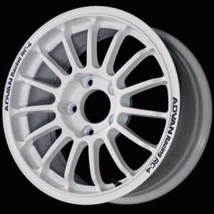 advan rc 4 wheel 15x7.0 / offset +35 / 5x100 (rally white)