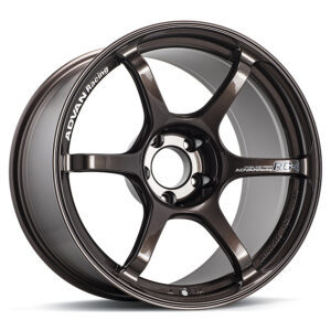 advan rg 4 wheel (gtr face) 17x8.5 / offset +31 / 5x114.3 (racing copper bronze)