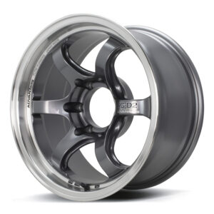 advan rg d2 truck wheel 17x8.5 / offset 10 / 6x139.7 (machining & racing gunmetallic)