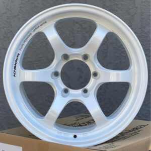 advan rg d2 truck wheel 17x8.5 / offset 10 / 6x139.7 (racing white)