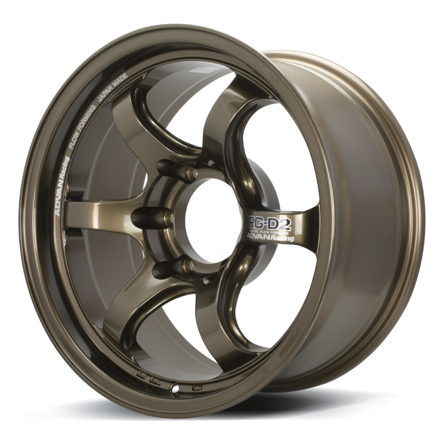 advan rg d2 truck wheel 18x9.0 / offset 0 / 6x139.7 (umber bronze metallic) advan rg d2 truck wheel 18x9.0 / offset 0 / 6x139.7 (umber bronze metallic)