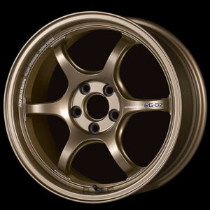 advan rg d2 wheel (gtr face) 15x8.0 / offset +35 / 4x100 (racing bronze)