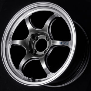 advan rg d2 wheel (gtr face) 17x8.0 / offset +37 / 5x114.3 (machining & racing hyper black)