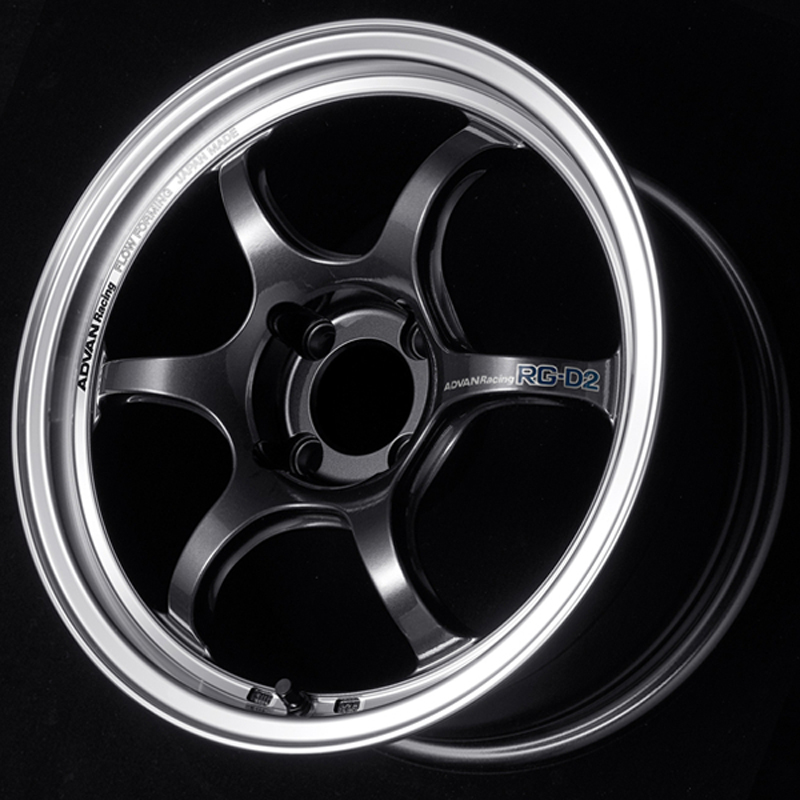 advan rg d2 wheel (gtr face) 17x8.0 / offset +37 / 5x114.3 (machining & black gunmetallic) advan rg d2 wheel (gtr face) 17x8.0 / offset +37 / 5x114.3 (machining & black gunmetallic)