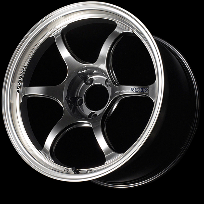 advan rg d2 wheel (std face) 18x8.0 / offset +47 / 5x100 (machining & racing hyper black) advan rg d2 wheel (std face) 18x8.0 / offset +47 / 5x100 (machining & racing hyper black)