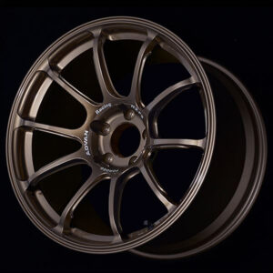 advan rz f2 wheel 18x11.0 / offset +30 / 5x114.3 (racing umber bronze)