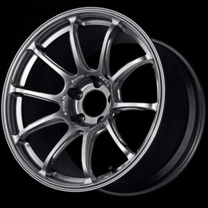 advan rz f2 wheel 18x9.0 / offset +24 / 5x114.3 (hyper platinum black)