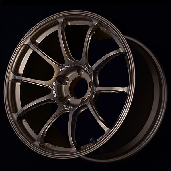 advan rz f2 wheel 18x9.0 / offset +24 / 5x114.3 (racing umber bronze) advan rz f2 wheel 18x9.0 / offset +24 / 5x114.3 (racing umber bronze)