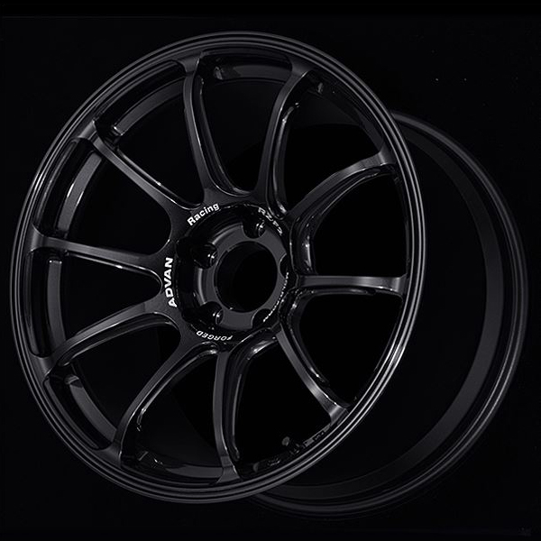advan rz f2 wheel 18x9.5 / offset +44 / 5x100 (racing titanium black) advan rz f2 wheel 18x9.5 / offset +44 / 5x100 (racing titanium black)