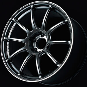 advan rzii wheel (std face) 18x8.0 / offset +42 / 5x112 (racing hyper black & ring)