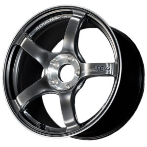 advan tc 4 special edition wheel 18x10.5 / offset +15 / 5x114.3 (racing hyper black & diamond cut)