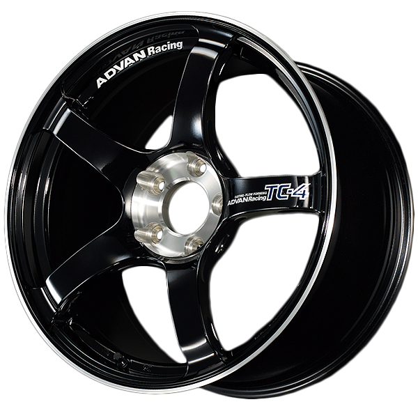 advan tc 4 special edition wheel 18x9.0 / offset +51 / 5x100 (racing gloss black & diamond cut) advan tc 4 special edition wheel 18x9.0 / offset +51 / 5x100 (racing gloss black & diamond cut)