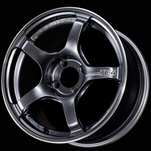 advan tc 4 wheel 15x5.5 / offset +45 / 4x100 (racing gun metallic & ring)
