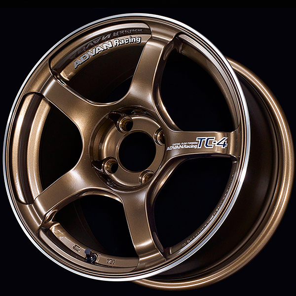 advan tc 4 wheel 15x6.0 / offset +45 / 4x100 (umber bronze metallic & ring) advan tc 4 wheel 15x6.0 / offset +45 / 4x100 (umber bronze metallic & ring)