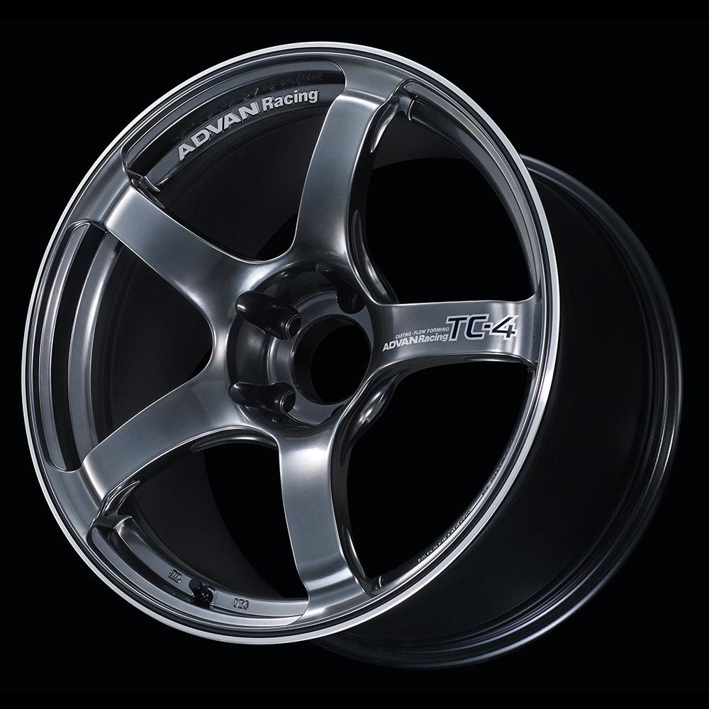 advan tc 4 wheel 17x8.0 / offset +38 / 5x114.3 (racing gun metallic & ring) advan tc 4 wheel 17x8.0 / offset +38 / 5x114.3 (racing gun metallic & ring)