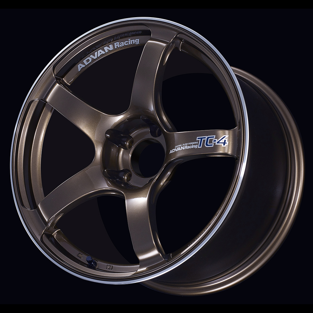 advan tc 4 wheel 17x9.0 / offset +45 / 5x114.3 (umber bronze metallic & ring) advan tc 4 wheel 17x9.0 / offset +45 / 5x114.3 (umber bronze metallic & ring)