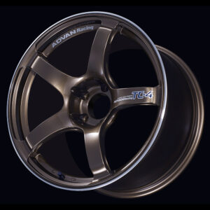 advan tc 4 wheel 18x8.5 / offset +51 / 5x114.3 (umber bronze metallic & ring)
