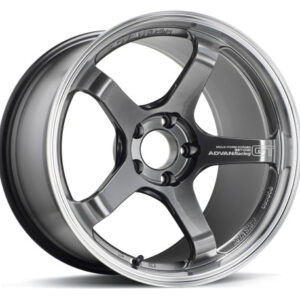 gt beyond 19x10.5 +45 5 114.3 machining & hyper platinum black