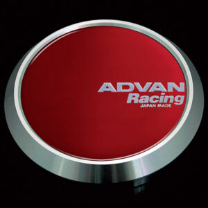 advan center cap flat cap (candy red) 63mm