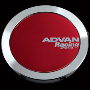 advan center cap full flat cap (candy red) 63mm