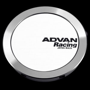 advan center cap full flat cap (white) 73mm