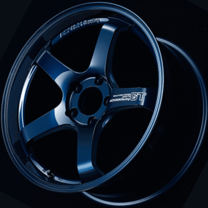 advan gt premium version 18x10.5j 5x114.3 et: 24/15 (racing titanium blue + machining logo)