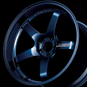 advan racing gt premium version 18x9.5 +45mm 5x114.3 racing titanium blue